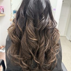 Star Stylist Salon - Balayage with 16inch human hair extensions