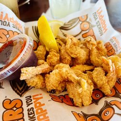 Hooters - Buffalo Shrimp with honey sriracha sauce on the side