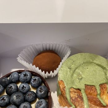 Seed Water Coffee Roastery - Yummy treats! Earl Grey Blueberry Tart, Dubai Chocolate Roll candy, Matcha - Coffee & Tea Near Me - Buena Park, California Seed Water Coffee Roastery - Yummy treats! Earl Grey Blueberry Tart, Dubai Chocolate Roll candy, Matcha - Coffee & Tea Near Me - Buena Park, California