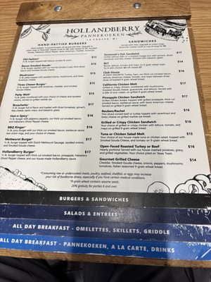 Menu photo 2 Hollandberry Pannekoeken La Crosse, WI Menu photo 2 Hollandberry Pannekoeken La Crosse, WI