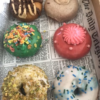 Dip and Sip Donuts - Ranked: 1)Groovy Pebbles 2)Elvis' Last Donut 3)Strawberry Fields 4)John Lemon Pistachio Donut 5)Mexican Hot Chocolate 6)The C&C - Donuts Near Me - Glenview , Illinois Dip and Sip Donuts - Ranked: 1)Groovy Pebbles 2)Elvis' Last Donut 3)Strawberry Fields 4)John Lemon Pistachio Donut 5)Mexican Hot Chocolate 6)The C&C - Donuts Near Me - Glenview , Illinois