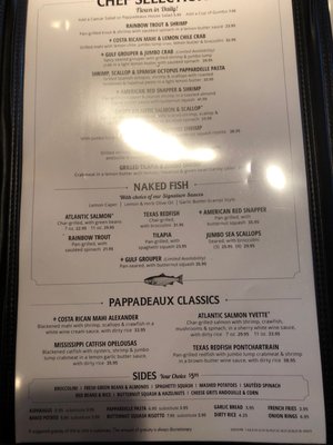 Menu photo 8 Pappadeaux Seafood Kitchen Houston, TX Menu photo 8 Pappadeaux Seafood Kitchen Houston, TX