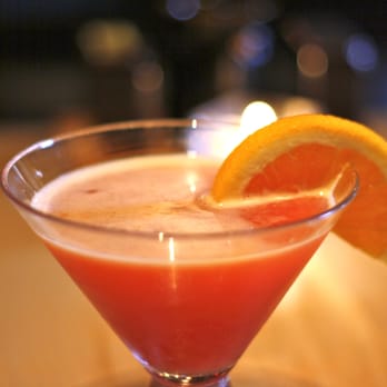Red Ginger - Blood Orange martini - Asian Fusion Near Me - Traverse City, Michigan