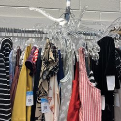 Goodwill Thrift Store & Donation Center - Any customer's could have hurt by the way those hangers areThey