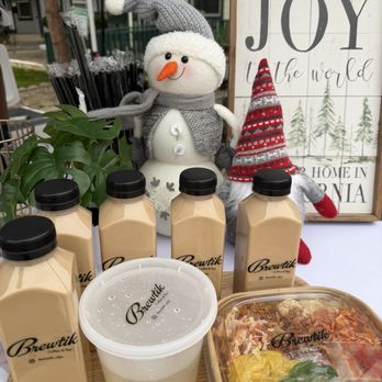 Brewtik - black milk tea and vietnamese rice paper salad - Coffee & Tea Near Me - Elk Grove, California Brewtik - black milk tea and vietnamese rice paper salad - Coffee & Tea Near Me - Elk Grove, California