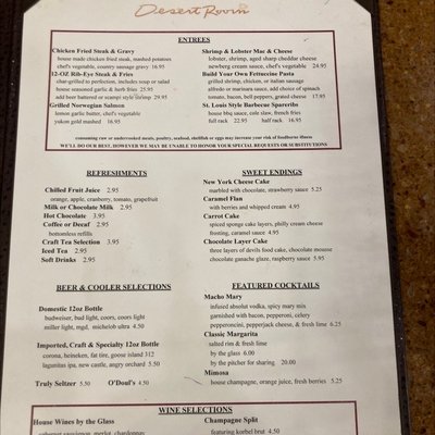 Menu photo 5 Desert Room Jackpot, NV Menu photo 5 Desert Room Jackpot, NV