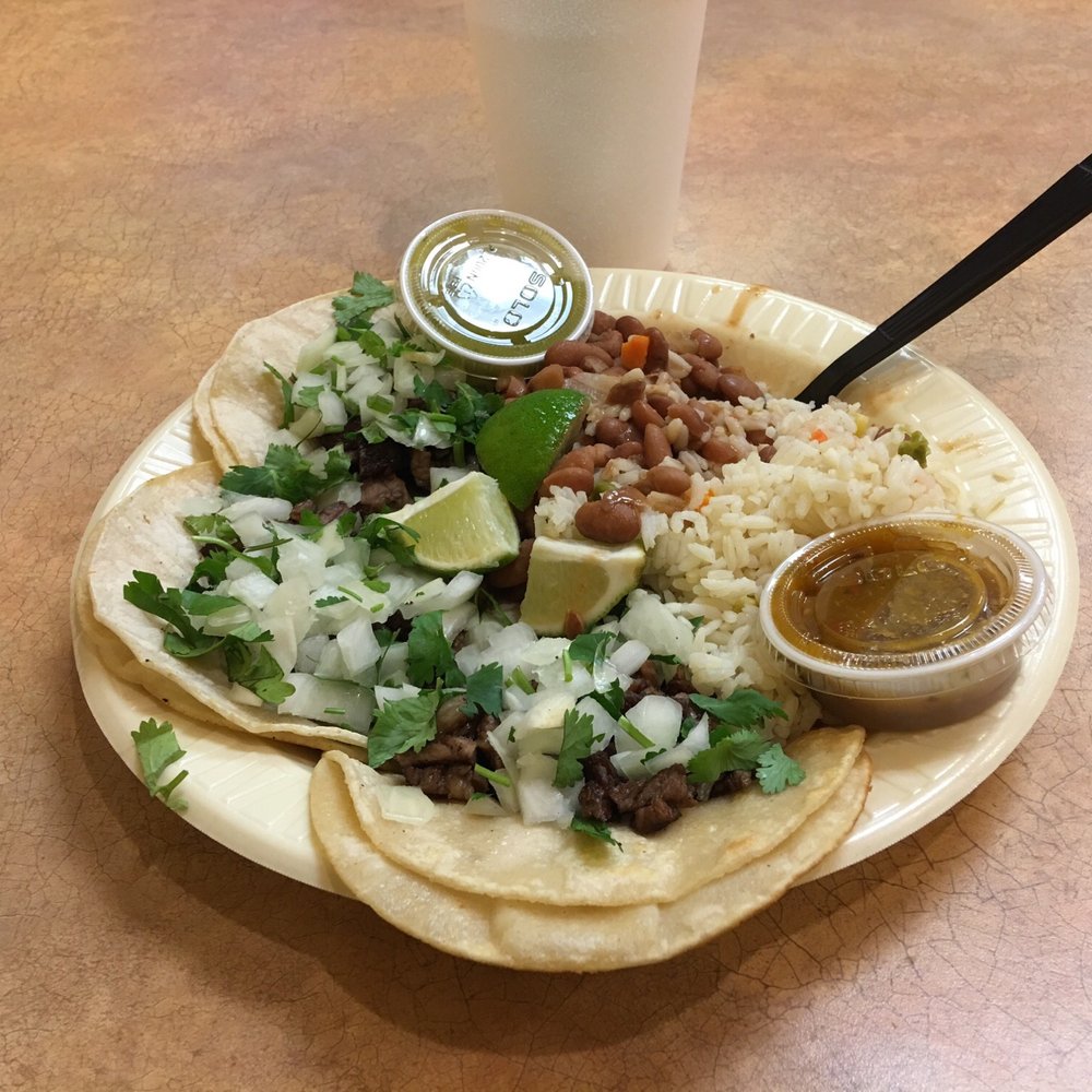 Wednesday taco platter special $5: