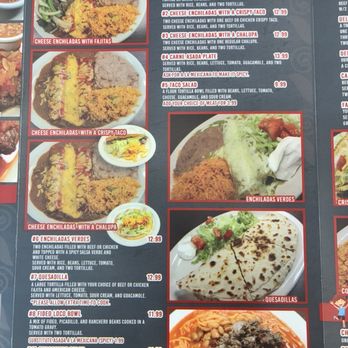 The Original Blanco Cafe - Menu - Mexican Near Me - San Antonio, Texas