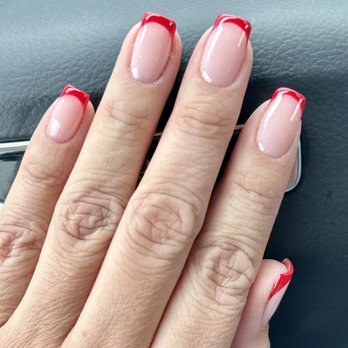 Luna Nails & Spa - Closer look to dip nails! (My own nails not acrylic) - Nail Salons Near Me - Upland, California Luna Nails & Spa - Closer look to dip nails! (My own nails not acrylic) - Nail Salons Near Me - Upland, California