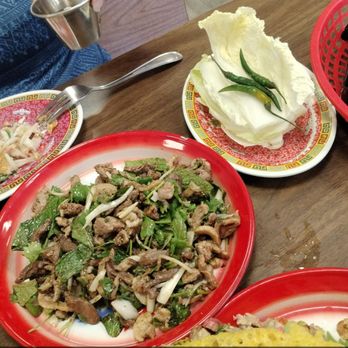 Vientiane Noodle Shop - Duck larb - Thai Near Me - Milwaukee, Wisconsin