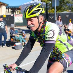 Yucaipa Bike Center - Yucaipa bike center mechanic part of the yucaipa Christmas parade