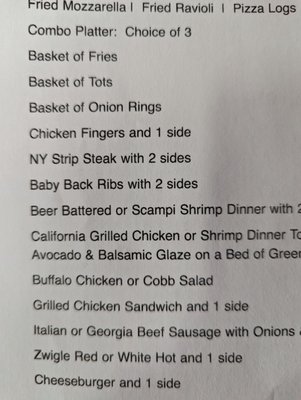 Menu photo 4 The Avenue Pub Rochester, NY
