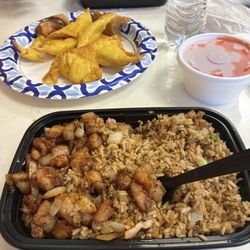 Kamloon Chinese Restaurant - Black Pepper Chicken and Crabmeat Cheeses Wonton (10)