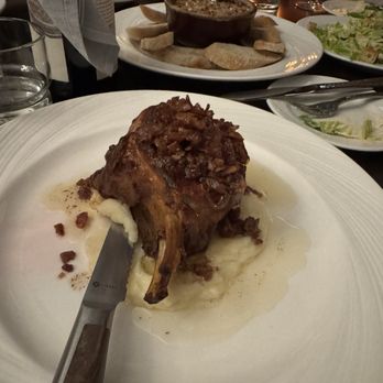 McCollum's On York - Pork chop with garlic mashed potatoes. Yummy! - Salad Near Me - Newport, Kentucky McCollum's On York - Pork chop with garlic mashed potatoes. Yummy! - Salad Near Me - Newport, Kentucky