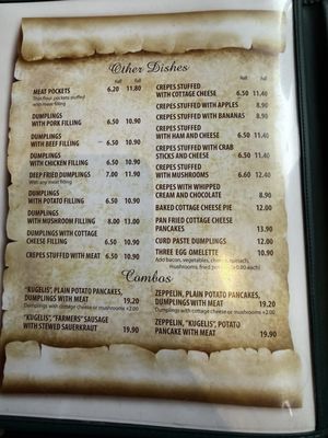 Menu photo 5 Café Smilga Darien, IL