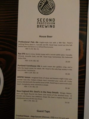 Second Profession Brewing Tap Room by null