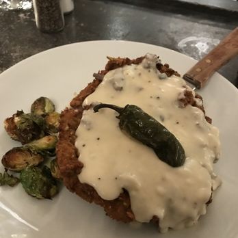 Jett's Grill - Jalapeño gravy! - American Near Me - Marfa, Texas