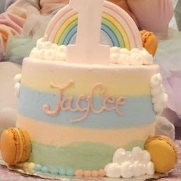 Babys first birthday cake Babys first birthday cake