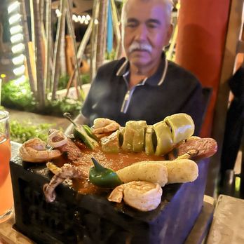 Riviera Grill - Molcajete Mar y Tierra - Mediterranean Near Me - Nuevo Vallarta, NAY