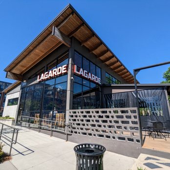 Lagarde American Eatery - Outside. Lagarde is located at Parkview on Peachtree (Windsor Parkview) development in its own freestanding building. Free parking on-site. - New American Near Me - Chamblee, Georgia