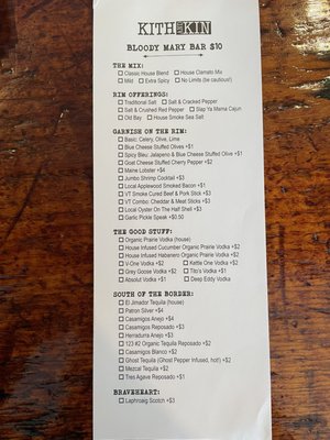 Menu photo 5 Kith And Kin Hudson, MA