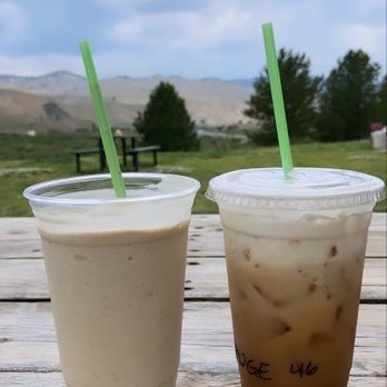 Peaks and Perks - Espresso milkshake and the strange brew - Bagels Near Me - Stanley, Idaho Peaks and Perks - Espresso milkshake and the strange brew - Bagels Near Me - Stanley, Idaho