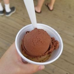 Ralph's Italian Ices - Small java chip and chocolate peanut butter chip