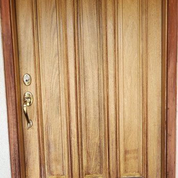 Pacific Edge Painting - 30 year old mahogany door, damaged by sun and water - Painters Near Me Pacific Edge Painting - 30 year old mahogany door, damaged by sun and water - Painters Near Me