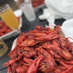 Bayou Beer Garden - Crawfish and French 75