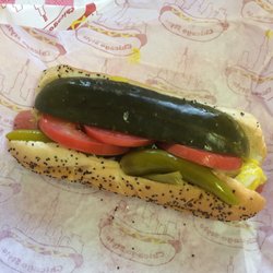 Chicago dog on my 2nd visit in 2 days.