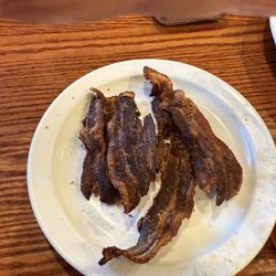 Bob Evans - Burnt bacon