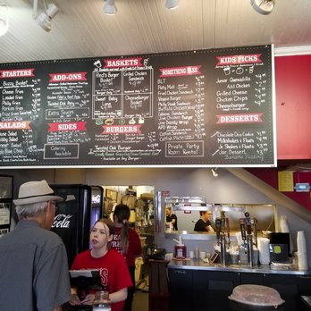 Red's Burger House - menus on the wall - Burgers Near Me - Azle, Texas Red's Burger House - menus on the wall - Burgers Near Me - Azle, Texas