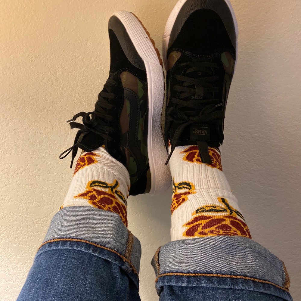 Vans - My new shoes and one of the pairs of socks - Shoe Stores Near Me - Kansas City, Missouri