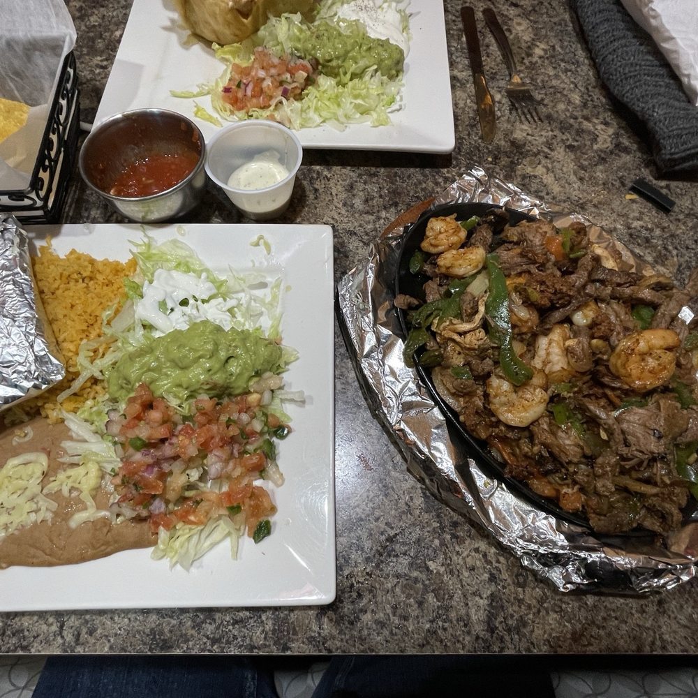 Don Patron Mexican Grill - plates of food on a table - Mexican Near Me - Elkins, West Virginia Don Patron Mexican Grill - plates of food on a table - Mexican Near Me - Elkins, West Virginia