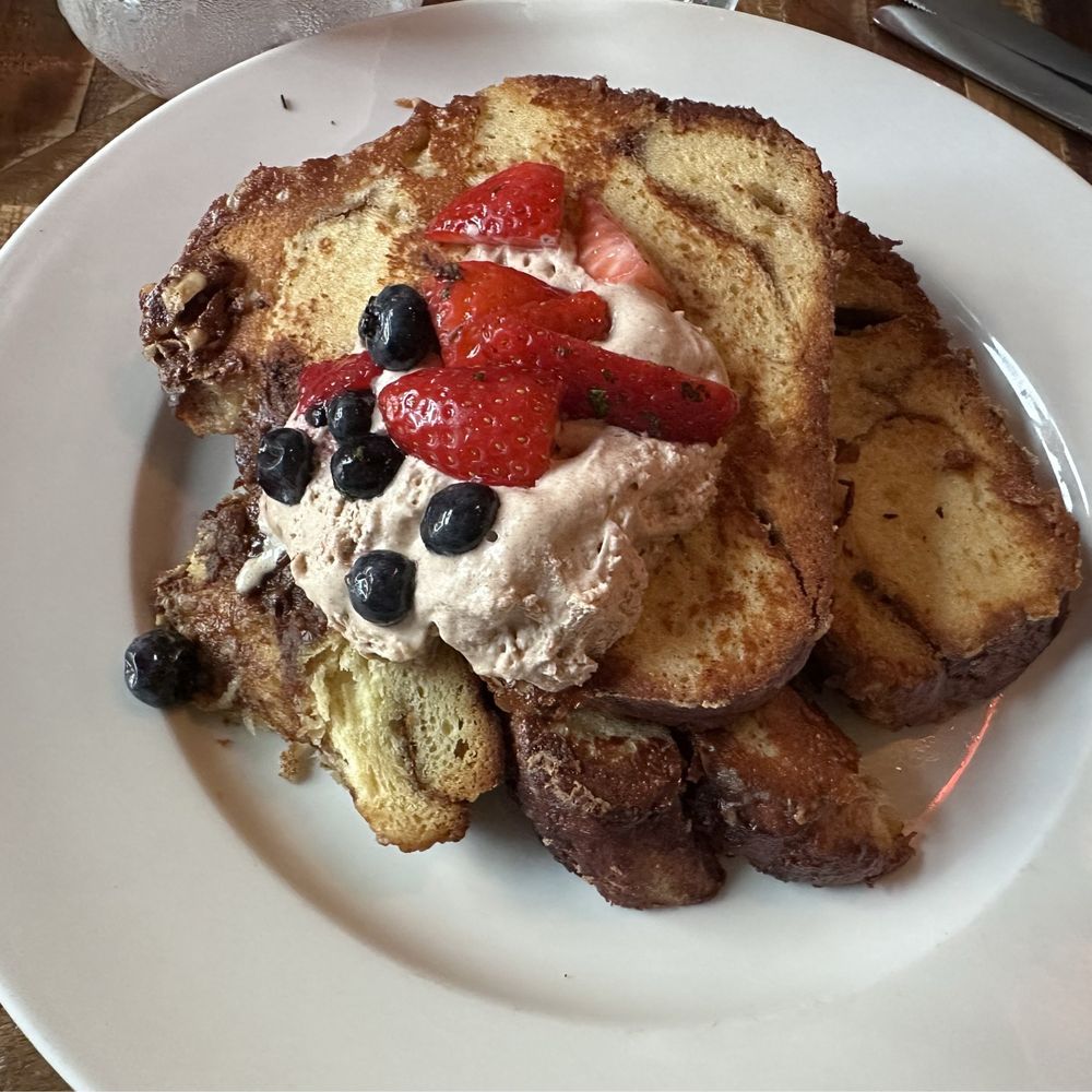 Table Mesa - Babka French Toast - Latin American Near Me - Bentonville, Arkansas Table Mesa - Babka French Toast - Latin American Near Me - Bentonville, Arkansas