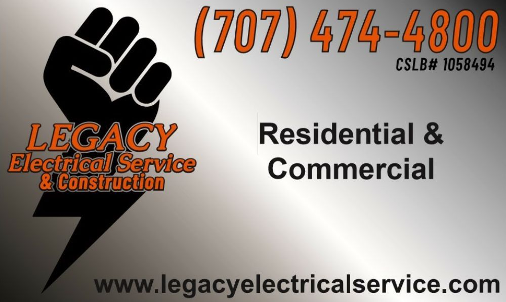 Slide of Legacy Electrical Service & Construction
