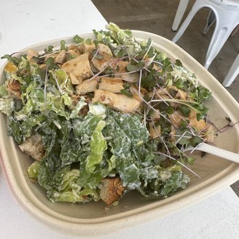 Happea's - Chick'n Caesar - Mediterranean Near Me - Miami, Florida Happea's - Chick'n Caesar - Mediterranean Near Me - Miami, Florida