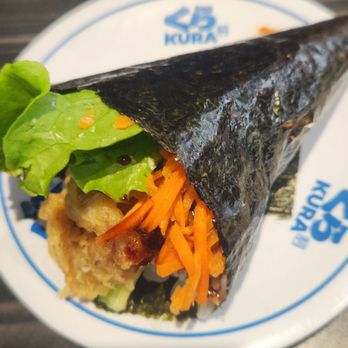 Kura Revolving Sushi Bar - Spider hand roll - Sushi Bars Near Me - Phoenix, Arizona Kura Revolving Sushi Bar - Spider hand roll - Sushi Bars Near Me - Phoenix, Arizona
