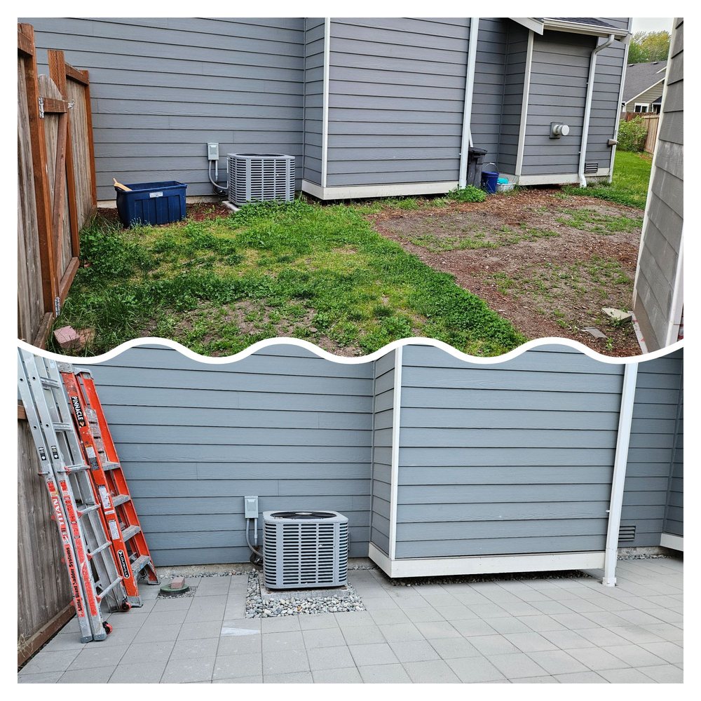 Merino’s Landscaping - the before and after of a home - Lawn Services Near Me