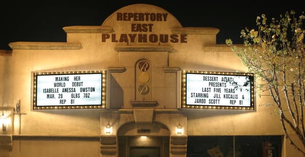 Photo of Repertory East Playhouse - Newhall, CA, US. The front of the REP circa April 2007