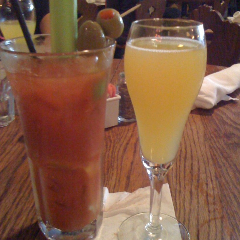 The Hobnob - I couldn't decide between their Make Your Own Bloody Mary or the Mimosa, so I ordered both! Why choose?!!!!! - New American Near Me - Alameda, California The Hobnob - I couldn't decide between their Make Your Own Bloody Mary or the Mimosa, so I ordered both! Why choose?!!!!! - New American Near Me - Alameda, California