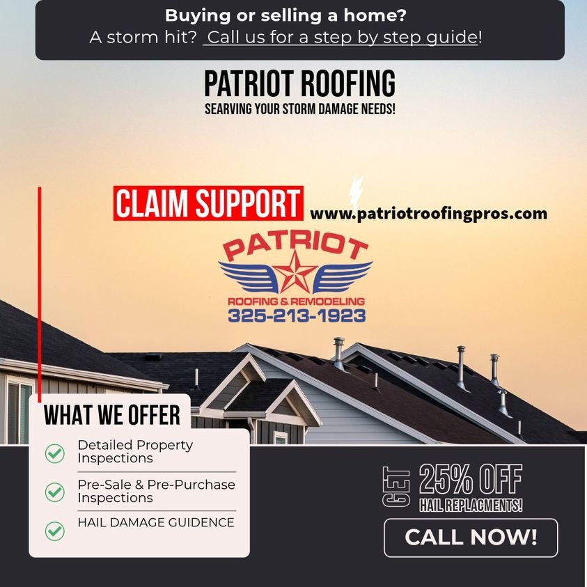 Slide of Patriot Roofing