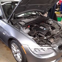 Precision Import Service - Service work on a BMW