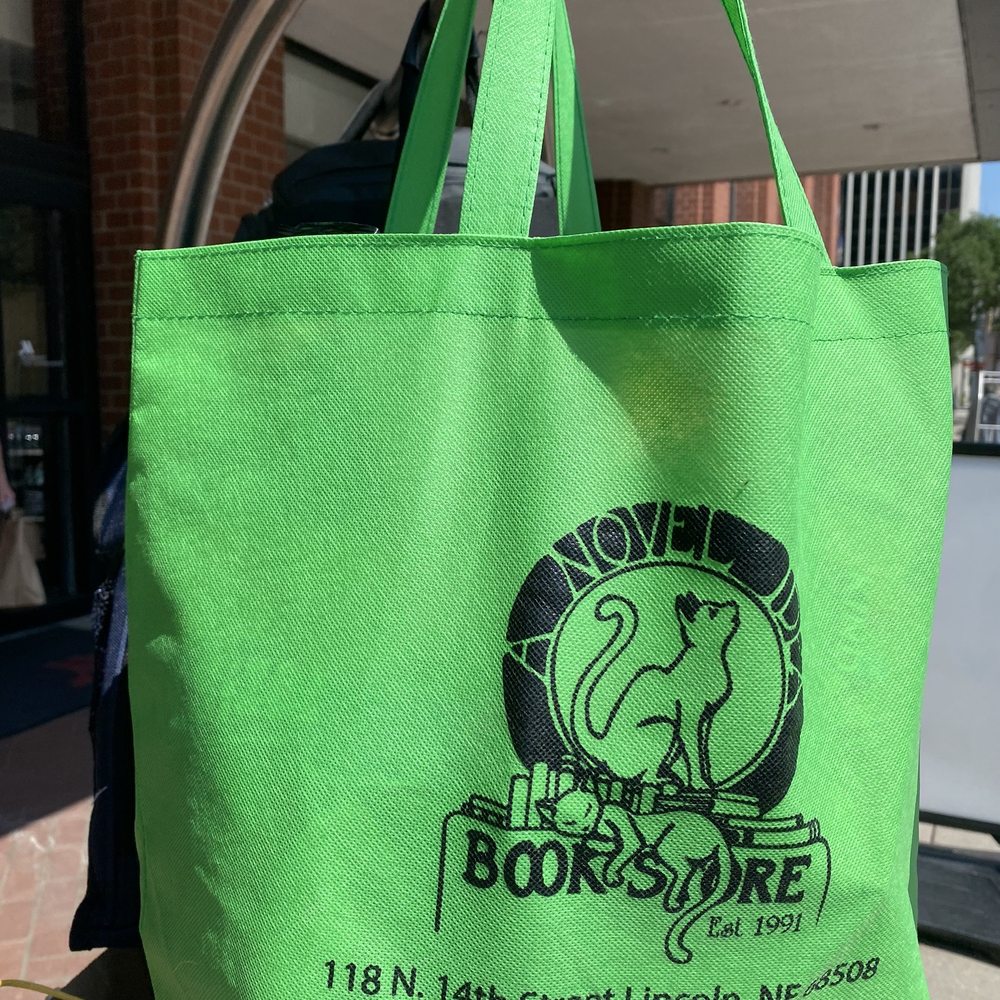 Reusable bag with purchase!