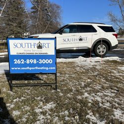 Southport Home Services - Yard sign for one of our loyal customers