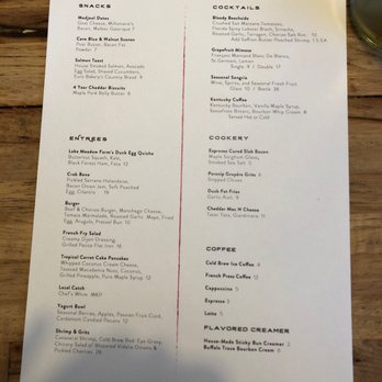 Crush XI - 9/16/18 MENU - New American Near Me - Melbourne, Florida