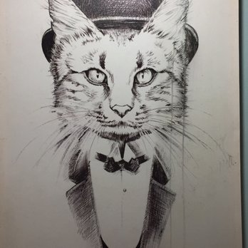 Biscuit Head - Lots of cat art. - Cafes Near Me - Asheville, North Carolina