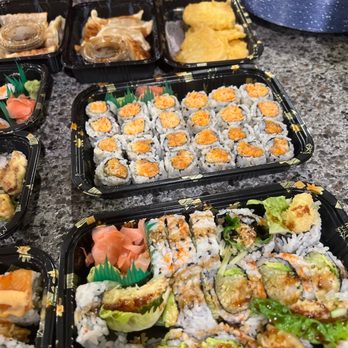 Hajime - Shrimp tempura rolls, spicy crab rolls, gyoza, sweet potato tempura - Sushi Bars Near Me - Blaine, Minnesota Hajime - Shrimp tempura rolls, spicy crab rolls, gyoza, sweet potato tempura - Sushi Bars Near Me - Blaine, Minnesota