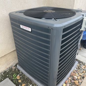 American AC Heat Plumbing - Huge condenser - Heating & Air Conditioning/HVAC Near Me - Hawthorne, California