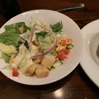 LongHorn Steakhouse - My Salad with 'blue cheese' dressing - Steakhouses Near Me - Castleton, Indiana